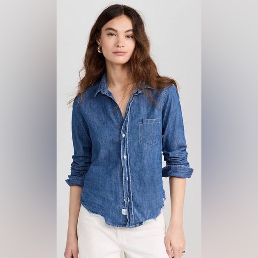 Frank & Eileen Barry denim shirt